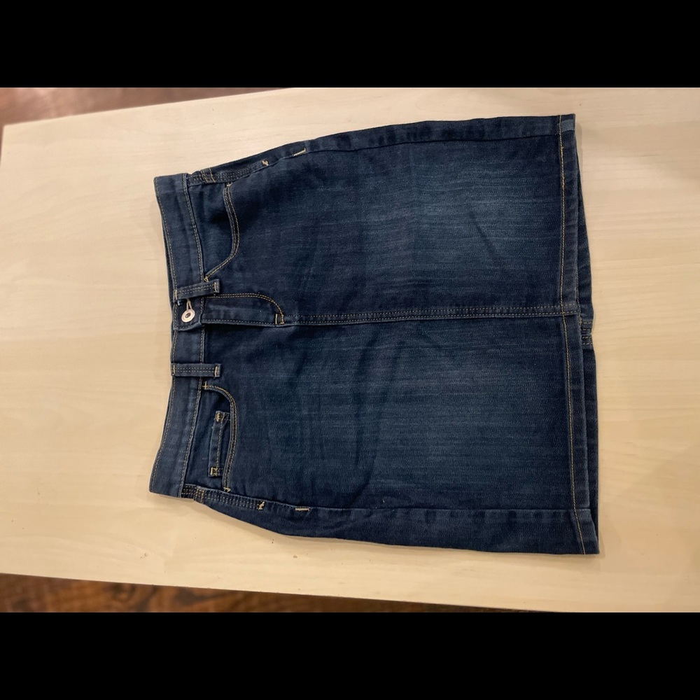 Banana Republic Size 0 Blue Jean Shirt